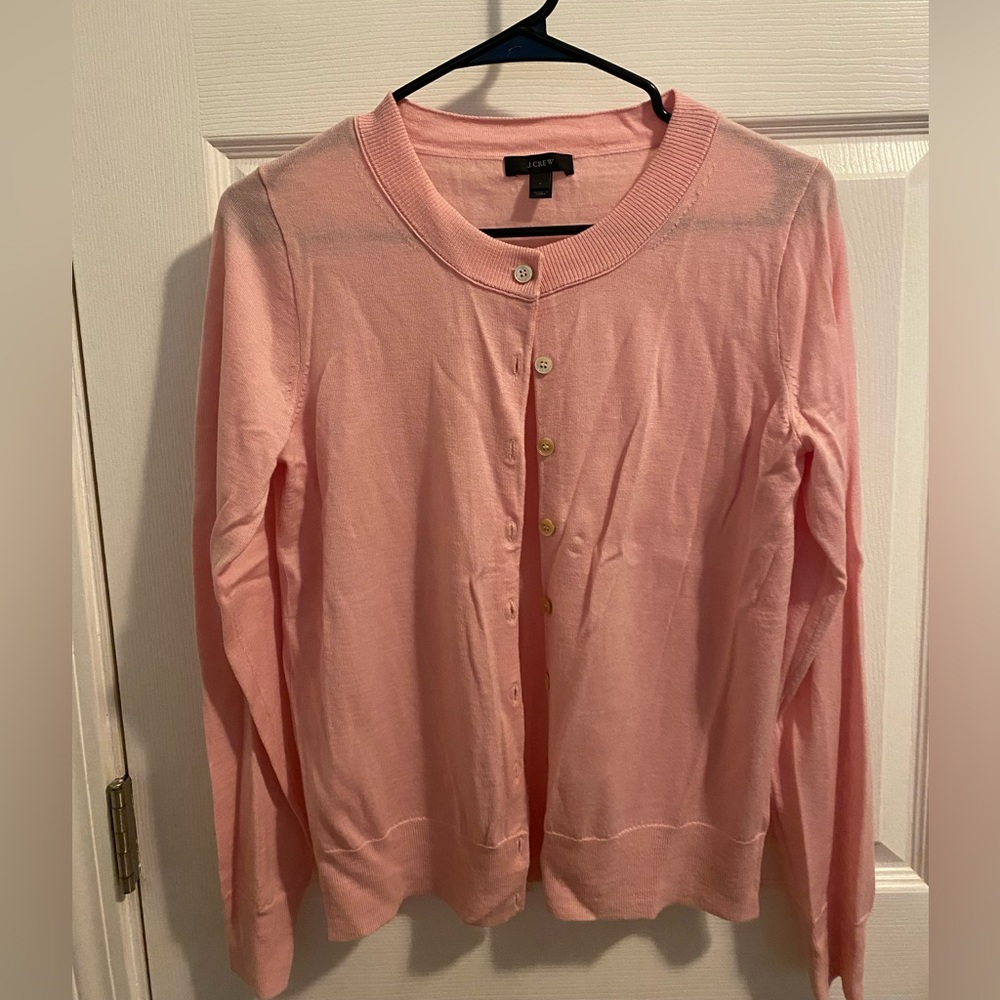 Light pink cardigan